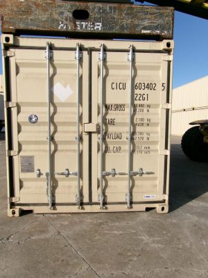 20'GP,  One Trip  RAL1015