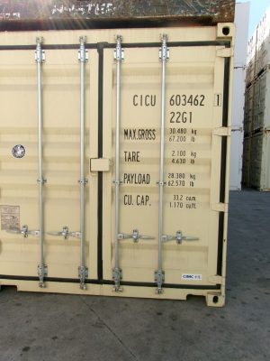 20'GP,  One Trip  RAL1015