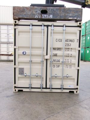 20'GP,  One Trip  RAL1015