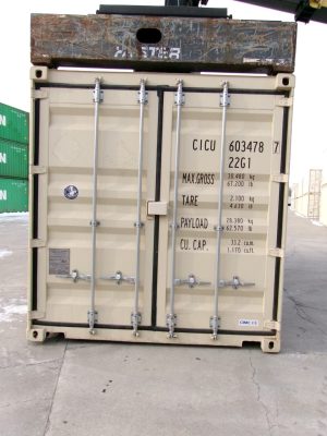 20'GP, One Trip  RAL1015