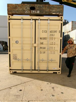 CICU 6033970, 20'GP, One Trip RAL1015