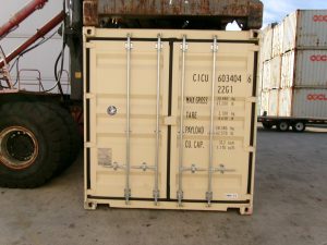CICU 6034046, 20'GP, One Trip RAL1015