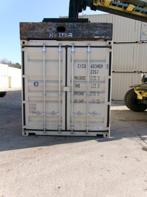 CICU 6034093, 20'GP, One Trip RAL1015