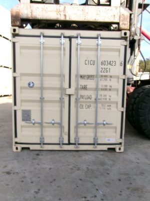 CICU 6034236, 20'GP, One Trip RAL1015