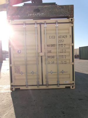 CICU 6034299, 20'GP, One Trip RAL1015