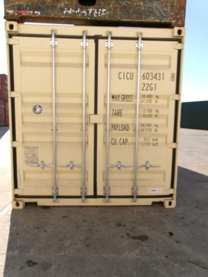CICU 6034318, 20'GP, One Trip RAL1015