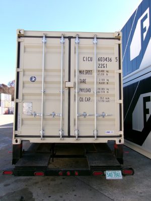 CICU 6034365, 20'GP, One Trip RAL1015