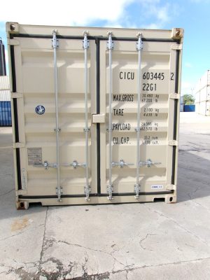 CICU 6034452, 20'GP, One Trip RAL1015