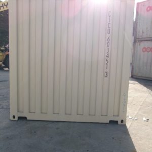 CICU 6034513, 20'GP, One Trip RAL1015