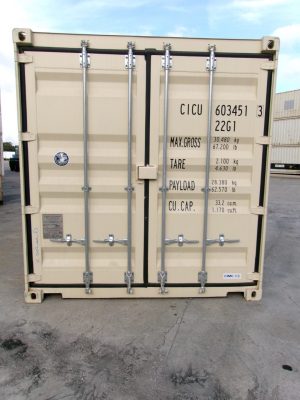 CICU 6034513, 20'GP, One Trip RAL1015