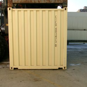 CICU 6034730, 20'GP, One Trip RAL1015