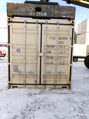 CICU 6034745, 20'GP, One Trip RAL1015