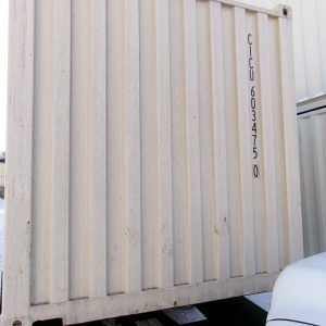 CICU 6034750, 20'GP, One Trip RAL1015
