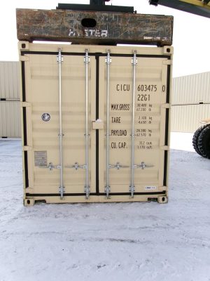 CICU 6034750, 20'GP, One Trip RAL1015