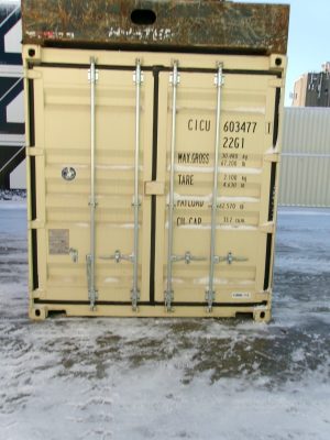 CICU 6034771, 20'GP, One Trip RAL1015