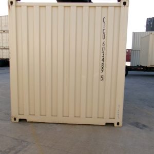 CICU 6034895, 20'GP, One Trip RAL1015