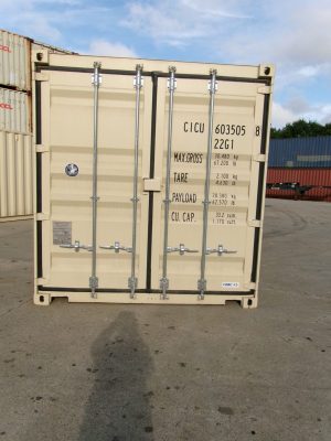CICU 6035058, 20'GP, One Trip RAL1015