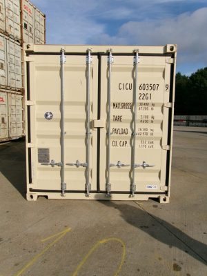 CICU 6035079, 20'GP, One Trip RAL1015