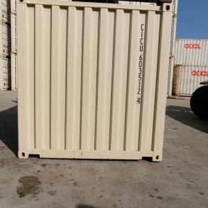 CICU 6035124, 20'GP, One Trip RAL1015
