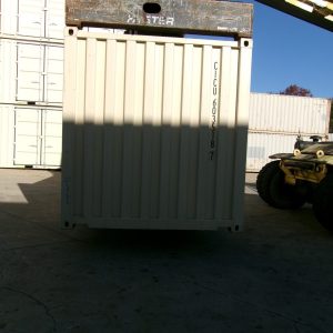 CICU 6035187, 20'GP, One Trip RAL1015
