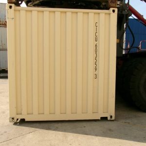 CICU 6035593, 20'GP, One Trip RAL1015