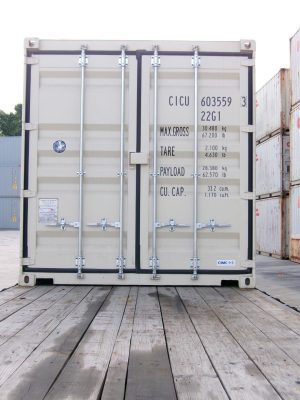 CICU 6035593, 20'GP, One Trip RAL1015