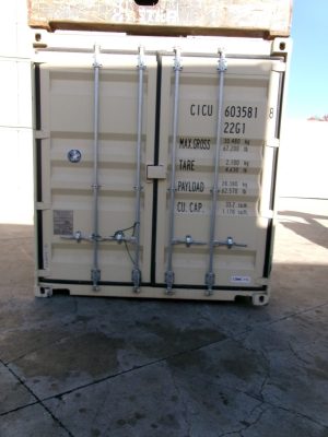 CICU 6035818, 20'GP, One Trip RAL1015