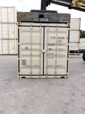 CICU 6036054, 20'GP, One Trip RAL1015