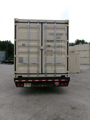 CICU 6036075, 20'GP, One Trip RAL1015