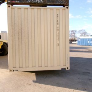 CICU 6036373, 20'GP, One Trip RAL1015